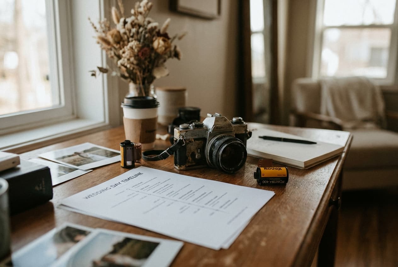 How to Build a Wedding Day Timeline for Better Photos