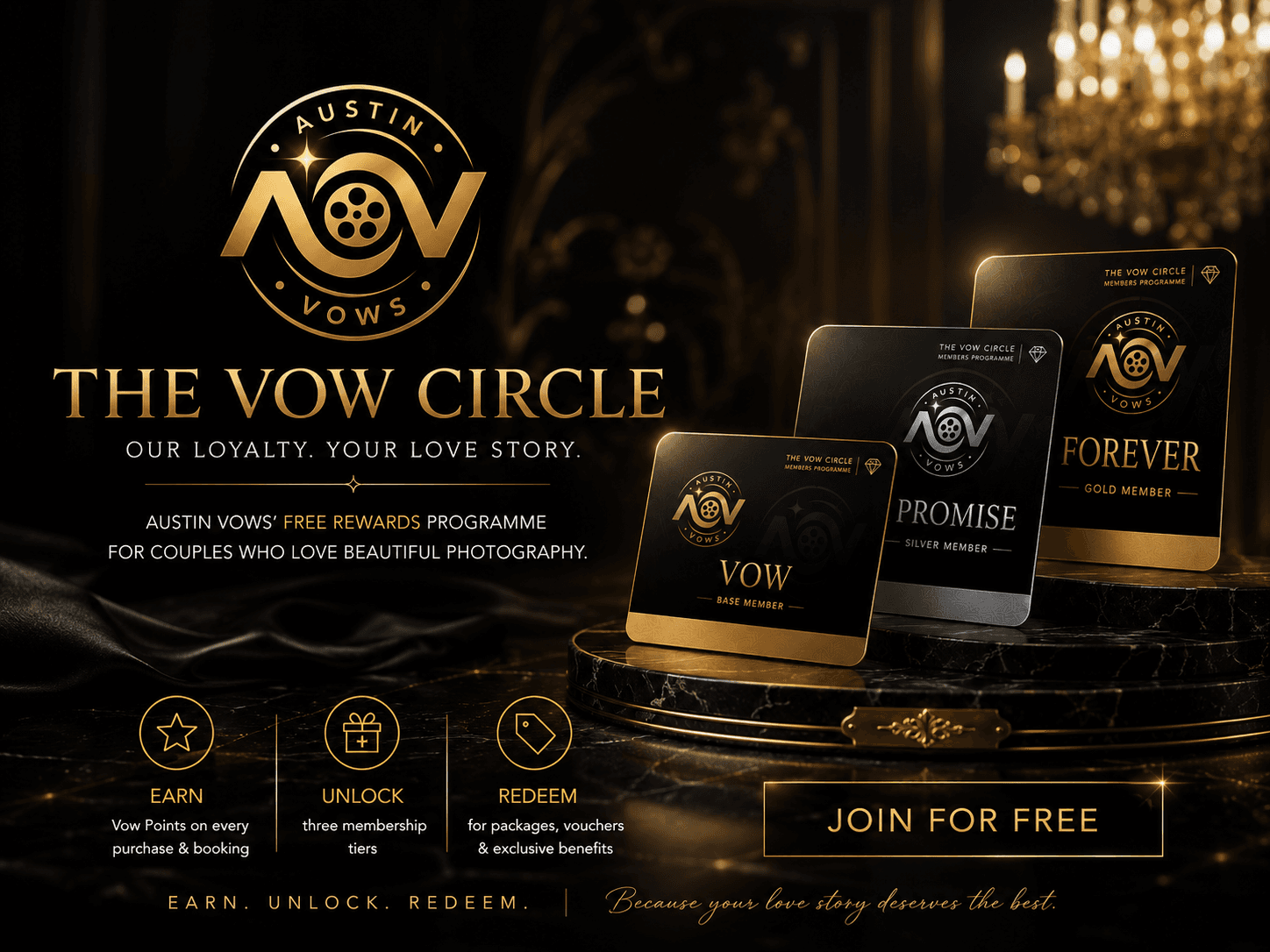 The Vow Circle: Austin Vows Members Programme.