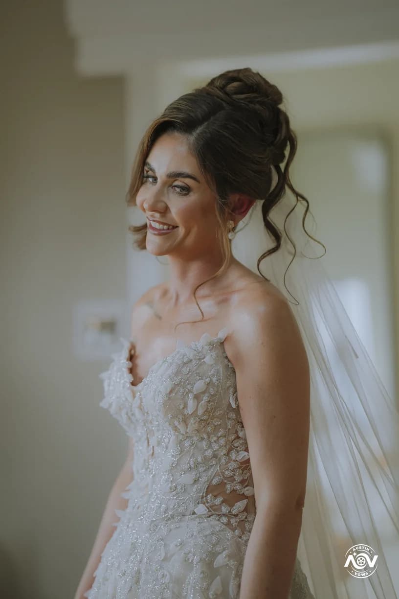 Stacey & William wedding moment