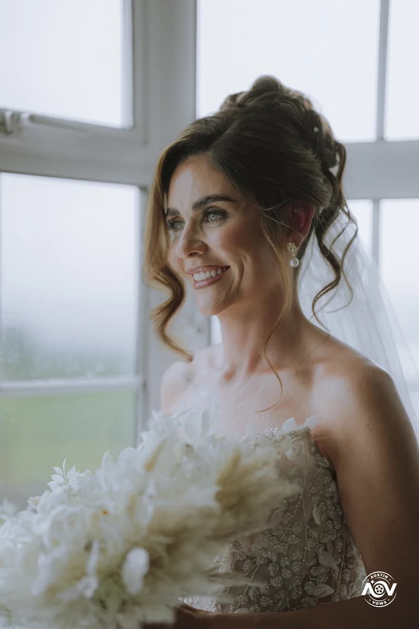 Stacey & William wedding moment