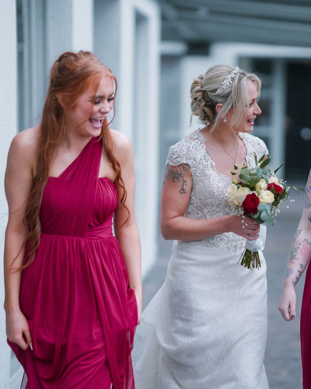 Real Austin Vows winter wedding moment