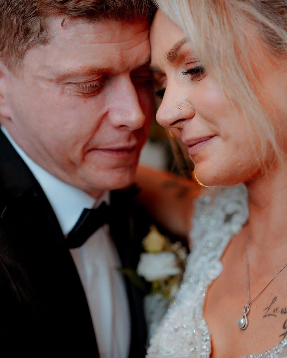 Real Austin Vows winter wedding moment