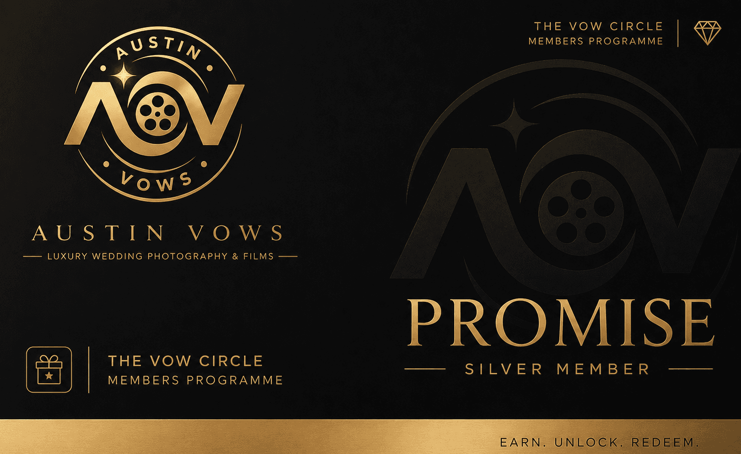 Austin Vows Promise membership card: Silver Member