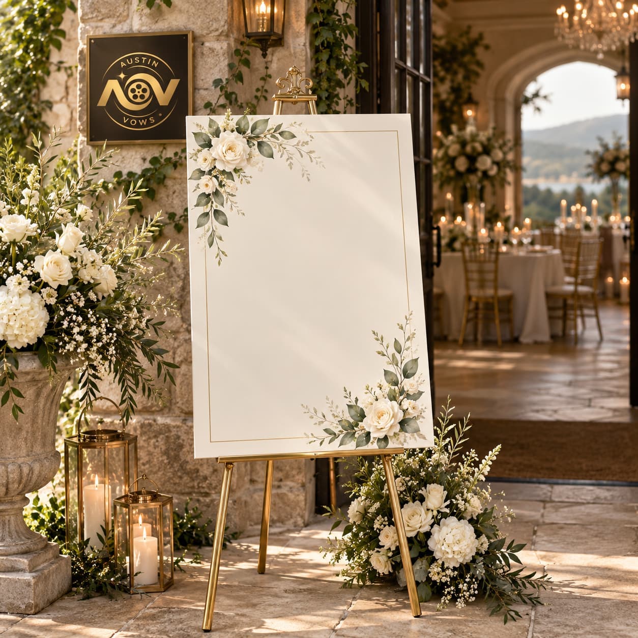 Wedding Welcome Sign
