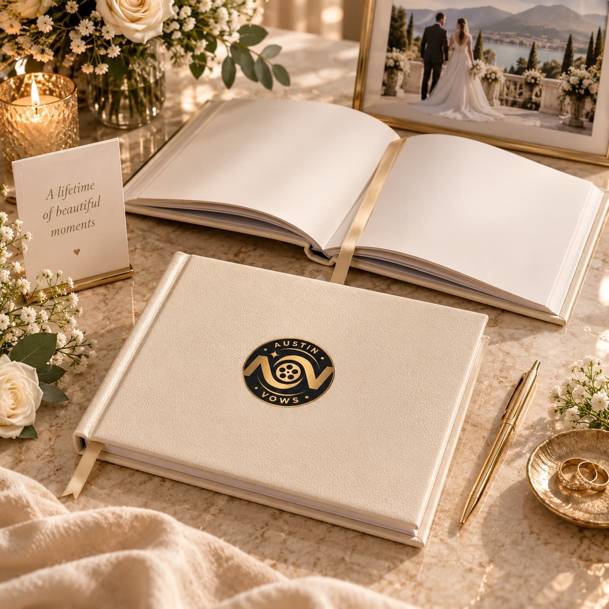 Personalised Wedding Guest Book