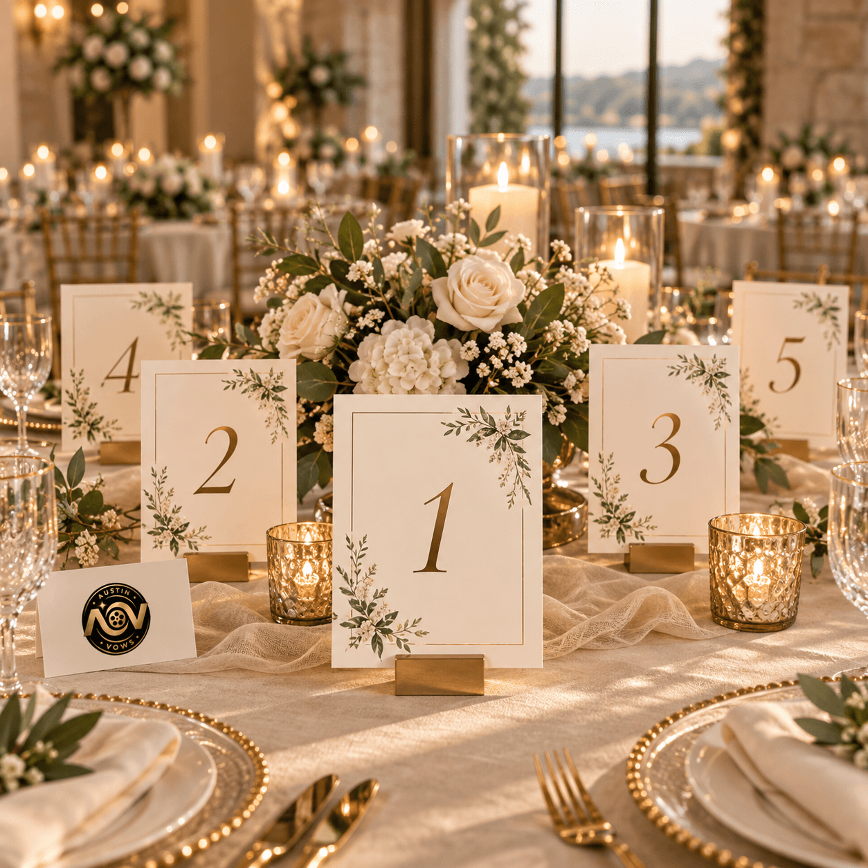 Table Number Set
